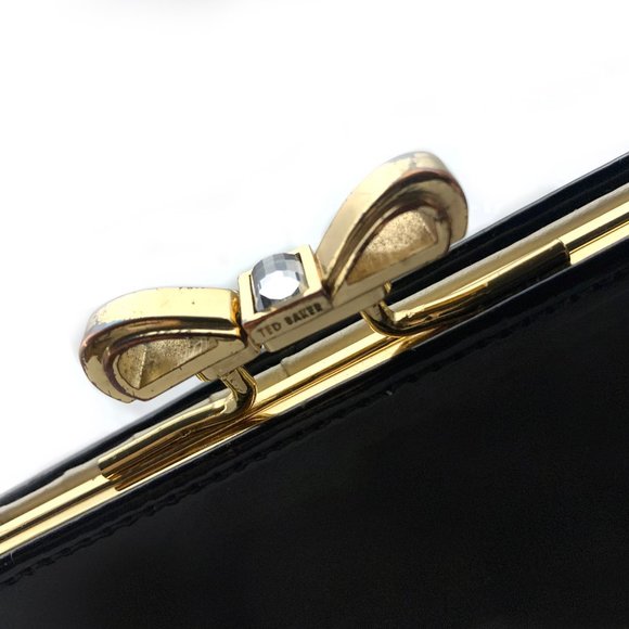 TED BAKER Temmey Small Crystal Bow Purse - Picture 4 of 8